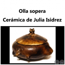 Olla sopera - Obra de Julia Isidrez